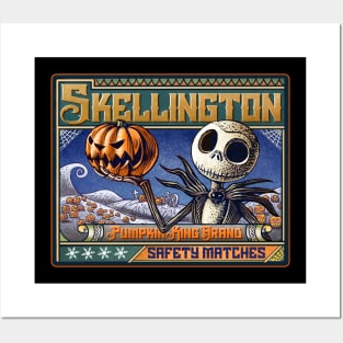 Skellington Matches Posters and Art